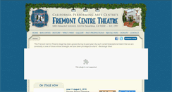 Desktop Screenshot of fremontcentretheatre.com